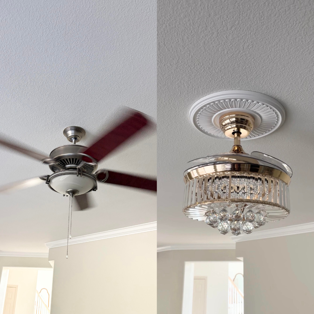 Why We Finally Swapped Our Ceiling Fan for a Fandelier