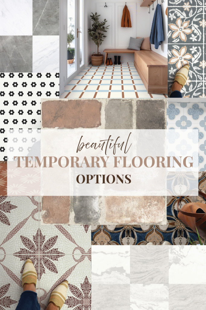 temporary flooring options