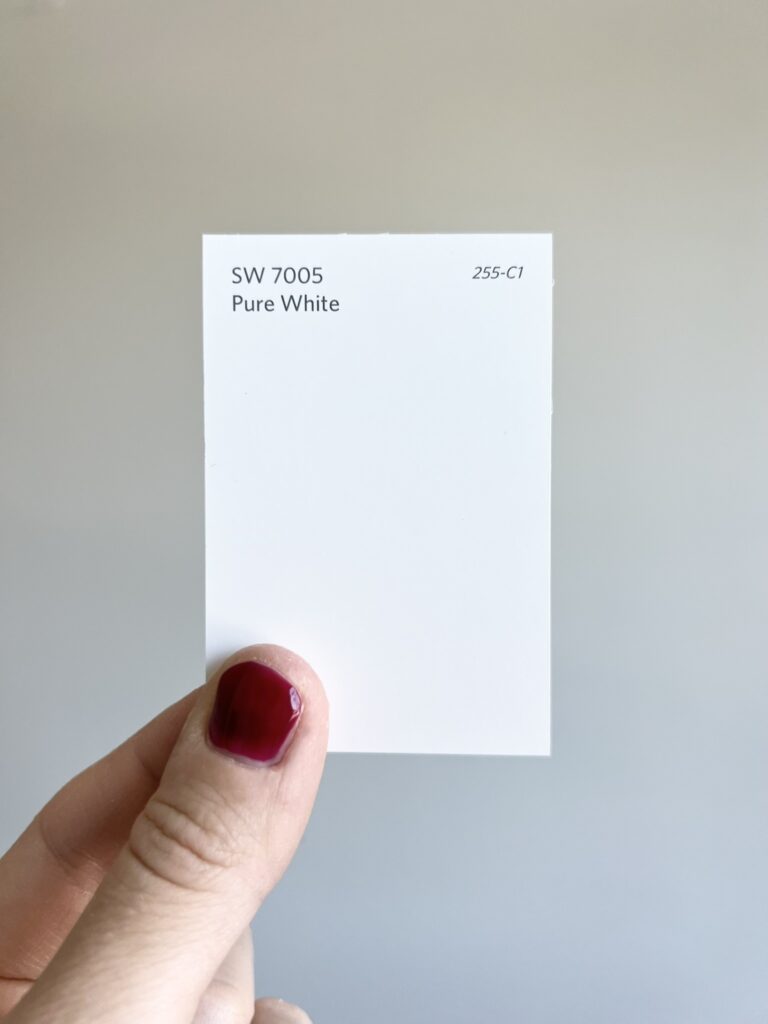 pure white by sherwin williams