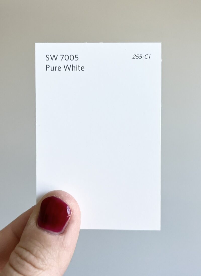 sherwin williams pure white