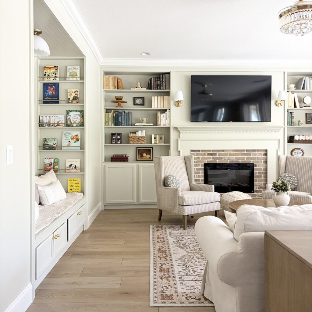 Roofline Residence Living Room Reveal