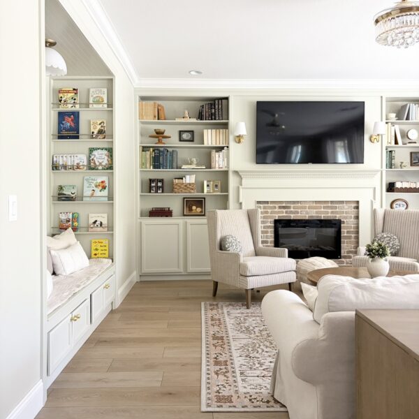 Roofline Residence Living Room Reveal