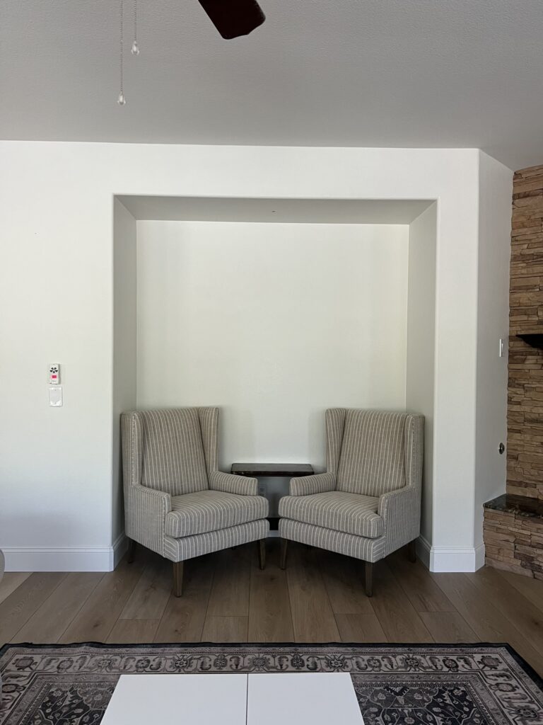 living room nook