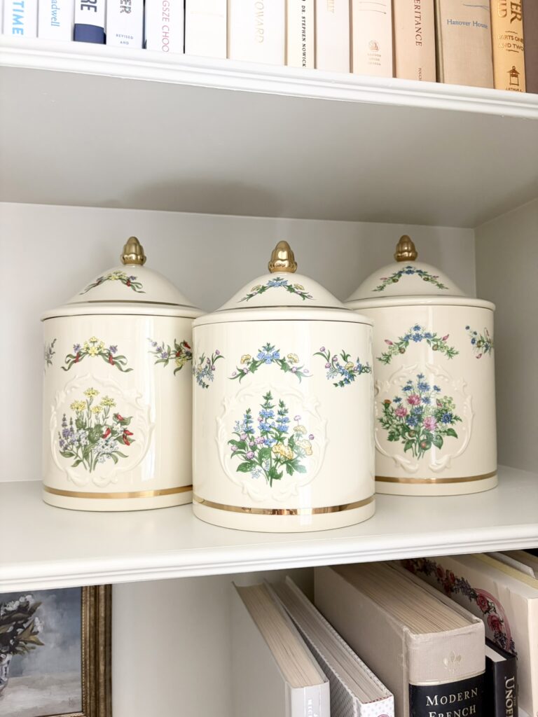 lenox spice garden canisters