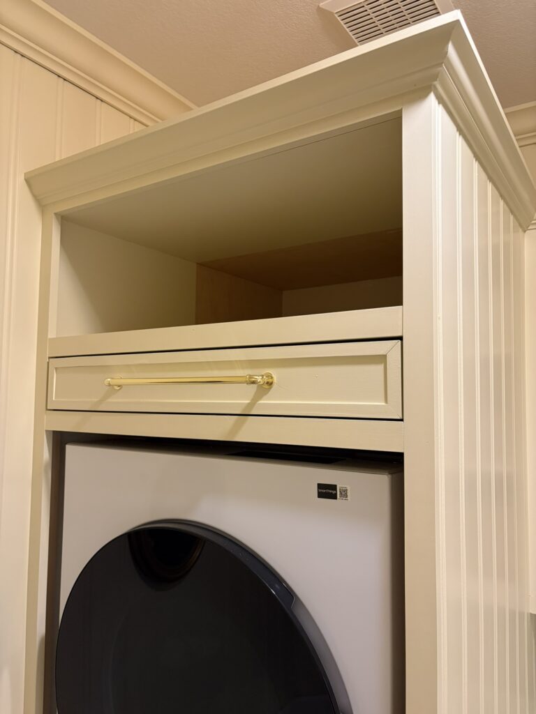 washer dryer cabinet