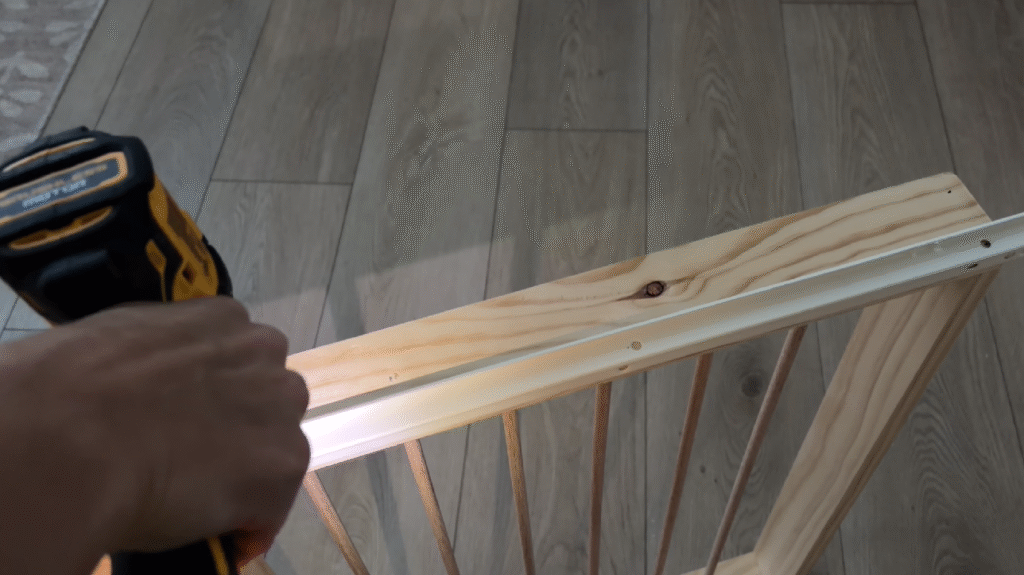attaching drawer slides to cabinet drawer
