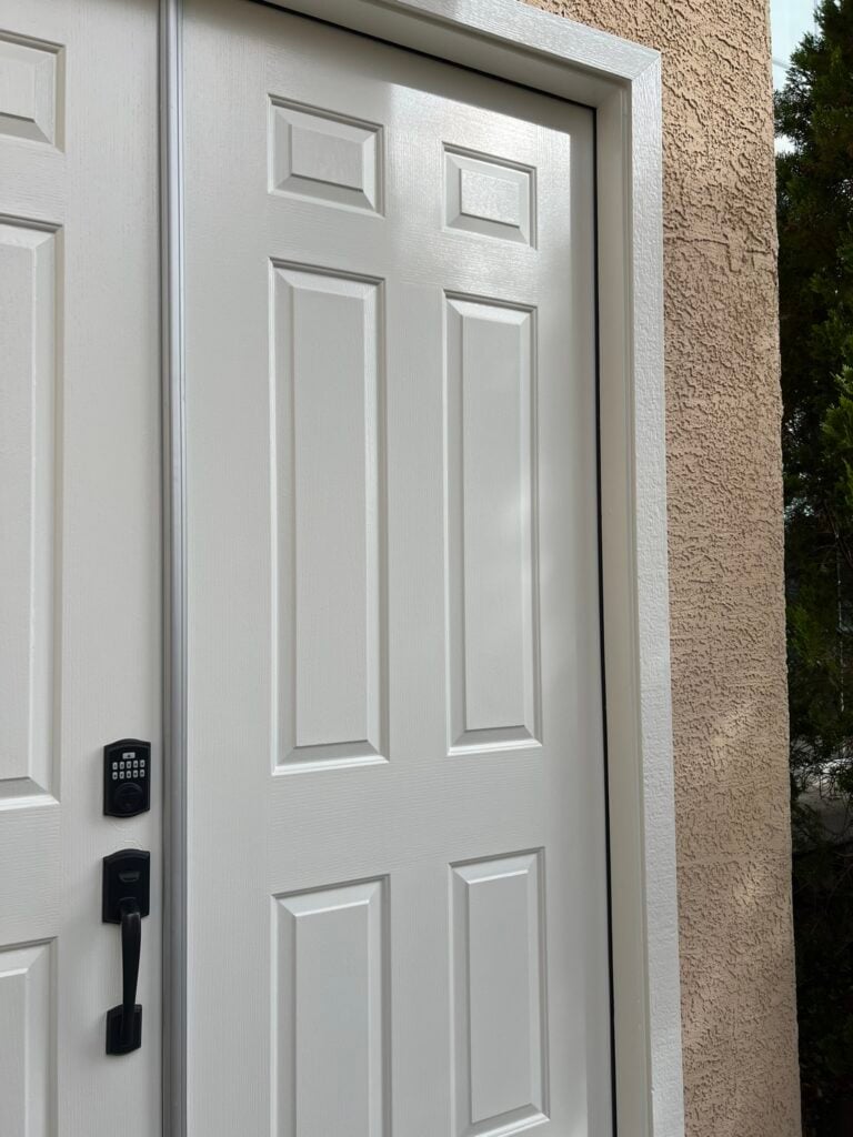 semi-gloss front door